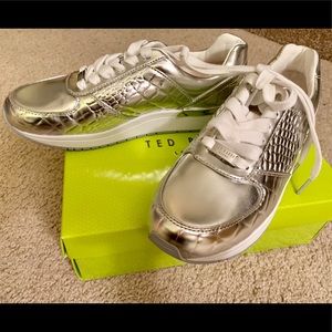 Ted Baker Metallic Sneakers